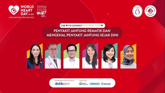 YJI Ajak Cegah Rheumatic Heart Disease Sejak Dini di WHD 2021