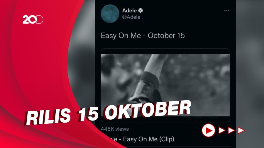 Kejutan! Adele Beri Bocoran Lagu Terbarunya Easy On Me