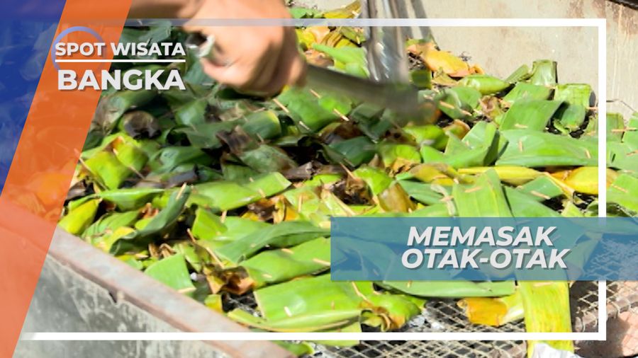Dibungkus Daun Pisang, Membuat Otak-otak Khas Bangka