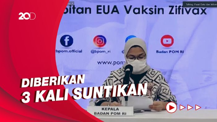 Efikasi Vaksin Zifivax Asal China Capai 81,71 Persen