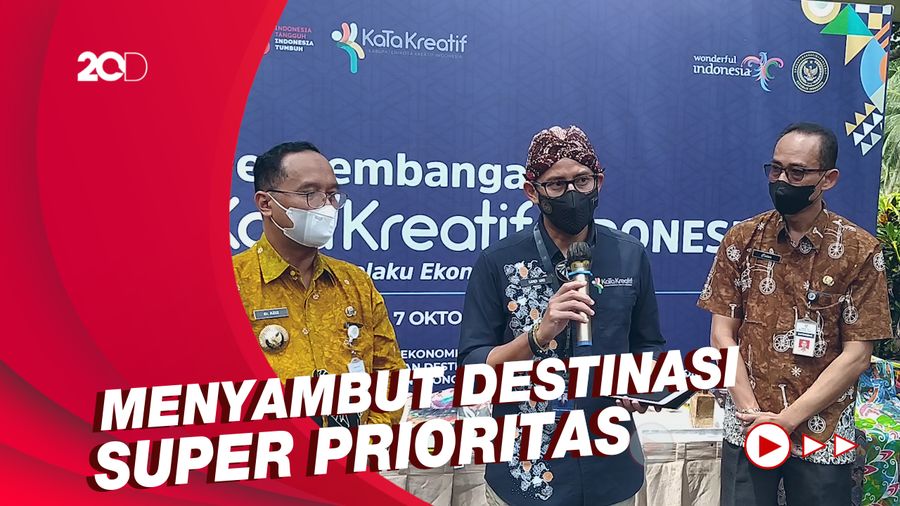 Momen Sandiaga Blusukan Tinjau UMKM Magelang