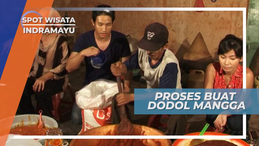 Dodol Mangga Indramayu, Lelahnya Mengaduk Ciptaan Manisnya Camilan Nikmat