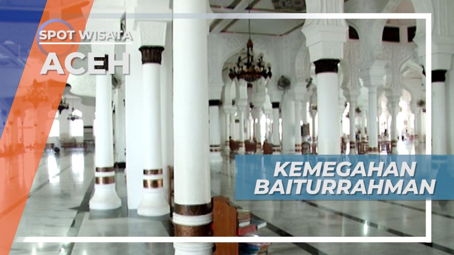 Megahnya Arsitektur Masjid Baiturrahman, Bertahan di Tengah Terjangan Tsunami, Aceh