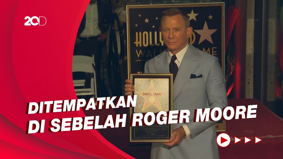 Daniel Craig Dapat Hollywood Walk of Fame