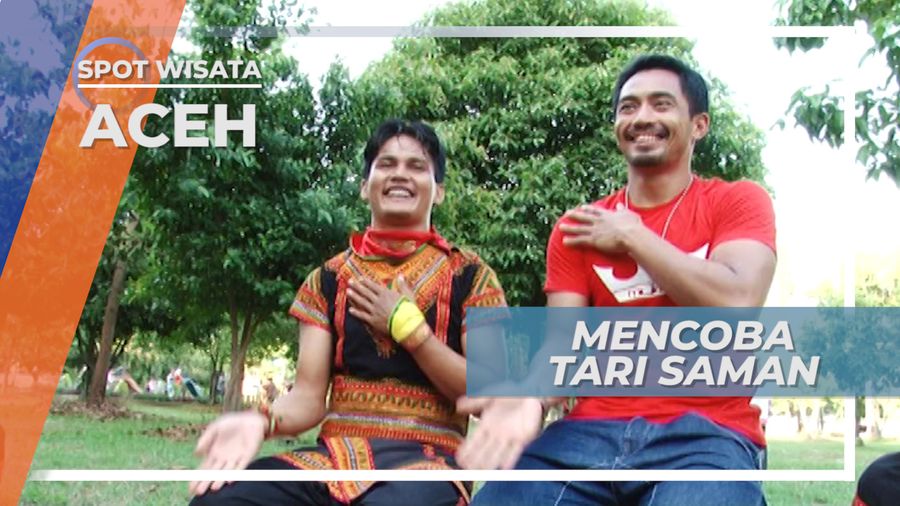 Butuh Konsentrasi, Mencoba Harmonisasi Gerakan Tari Saman, Aceh