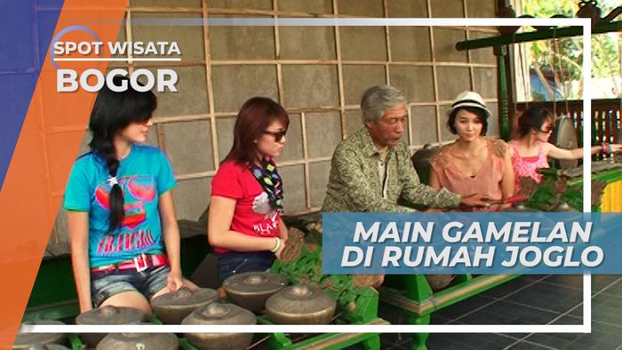 Bermain Gamelan di Kampung Wisata Ciampea, Bogor