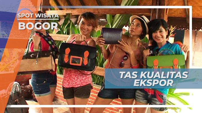 Menengok Industri Rumahan, Tas Kulit Lokal Kualitas Internasional, Bogor