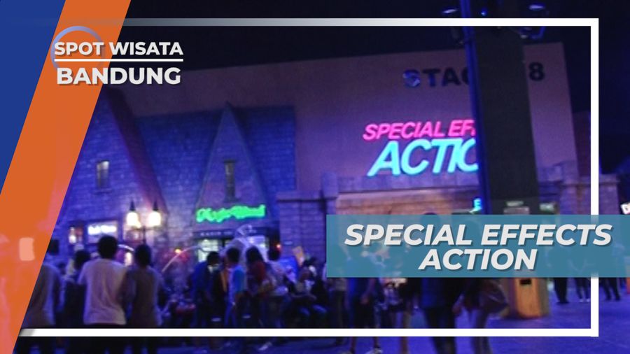 Special Effects Action, Wahana yang Menyajikan Efek Seperti di Film Aksi, Bandung
