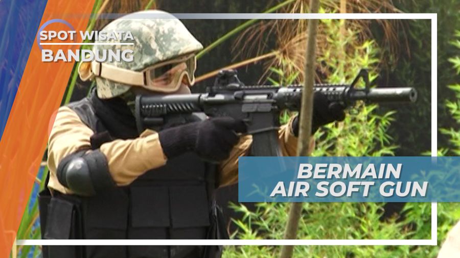 Seperti Perang Sungguhan, Sensasi Bermain Airsoft Gun di Bandung