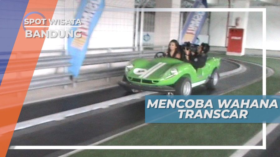 Transcar Racing, Merasakan Sensasi Naik Mobil Balap di Dalam Mall, Bandung