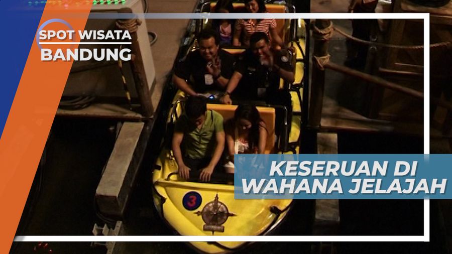 Berperahu Mengelilingi Mall, Serunya Wahana Jelajah di Bandung