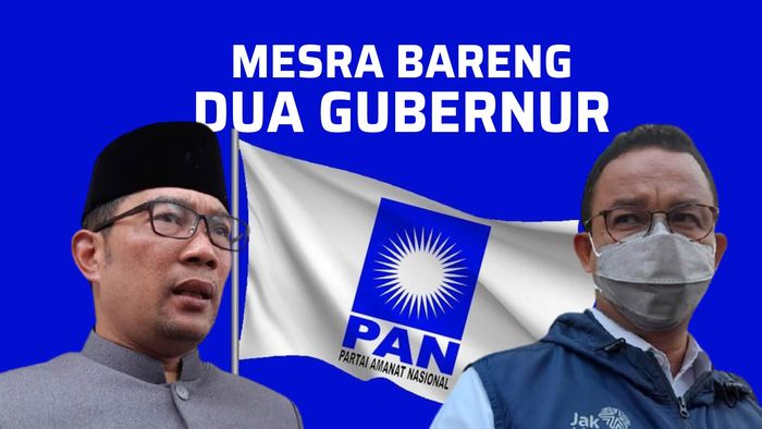 Manuver PAN Beri Mimbar Anies-RK, Sinyal Dukungan 2024?