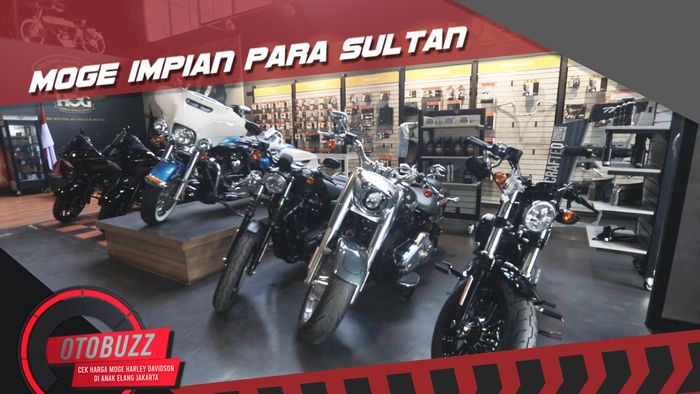 Mau Beli Moge Harley Davidson? Yuk Kita Cek Harganya