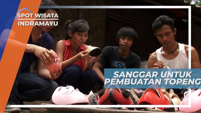 Melihat Pembuatan Topeng di Sanggar Indramayu Jawa Barat