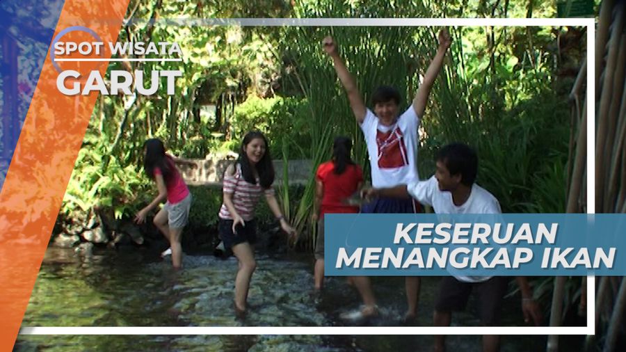 Serunya Menangkap Ikan di Garut