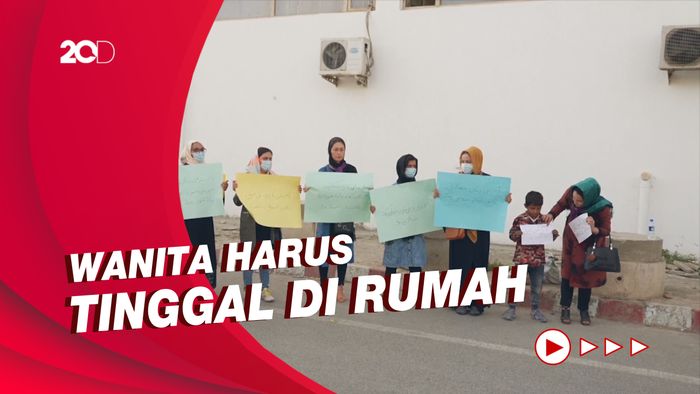 Wanita Afghanistan Protes, Tuntut Hak Pendidikan dan Pekerjaan