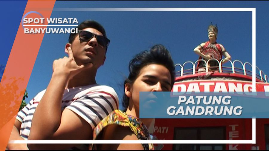 Gandrung, Patung Ikonik di Pantai Watudodol Banyuwangi Jawa Timur