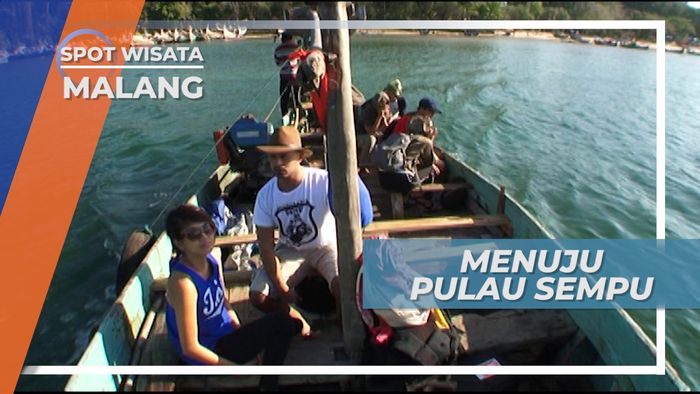 Berperahu Menuju Pulau Sempu Melalui Pulau Sendang Biru Kota Malang
