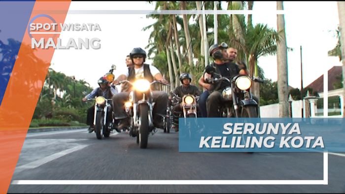 Berkeliling Kota Malang Bersama Komunitas Motor Tua