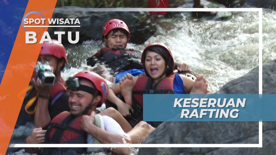 Menaklukkan Jeram Curam, Serunya Tubing di Kaliwatu Kota Batu