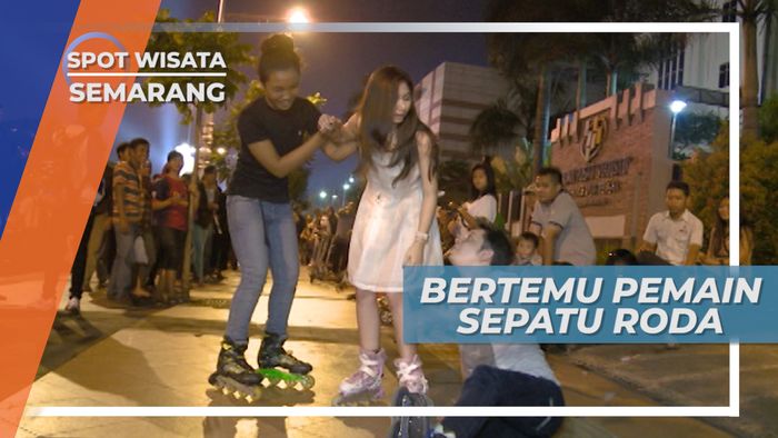 Si Cantik Pemain Sepatu Roda Handal dari Semarang
