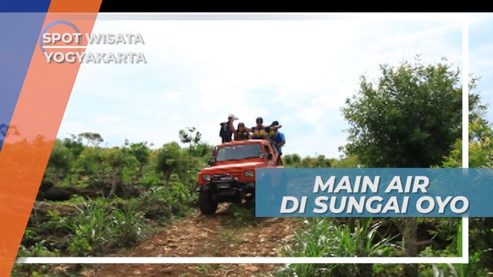 Tubing Mengikuti Derasnya Aliran Sungai Oyo Yogyakarta