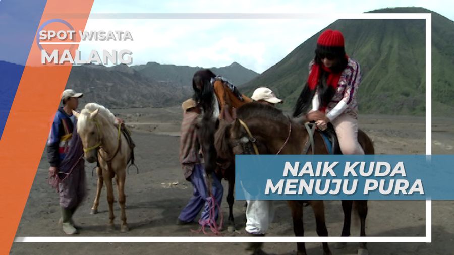 Berkendara dengan Kuda di Padang Pasir, Malang