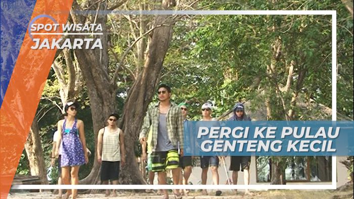 Bersantai di Pulau Genteng Kecil, Salah Satu Pulau Private di Utara Jakarta