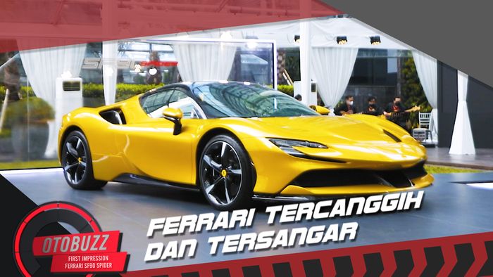 Sangar! Kesan Pertama Ferrari SF90 Spider