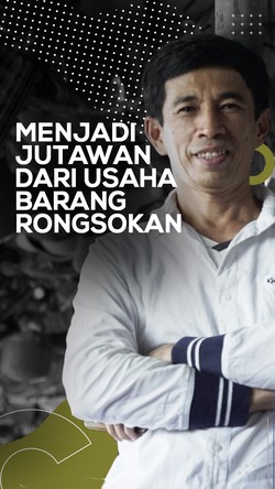 100 Juta Rupiah Perbulan dari Rongsokan