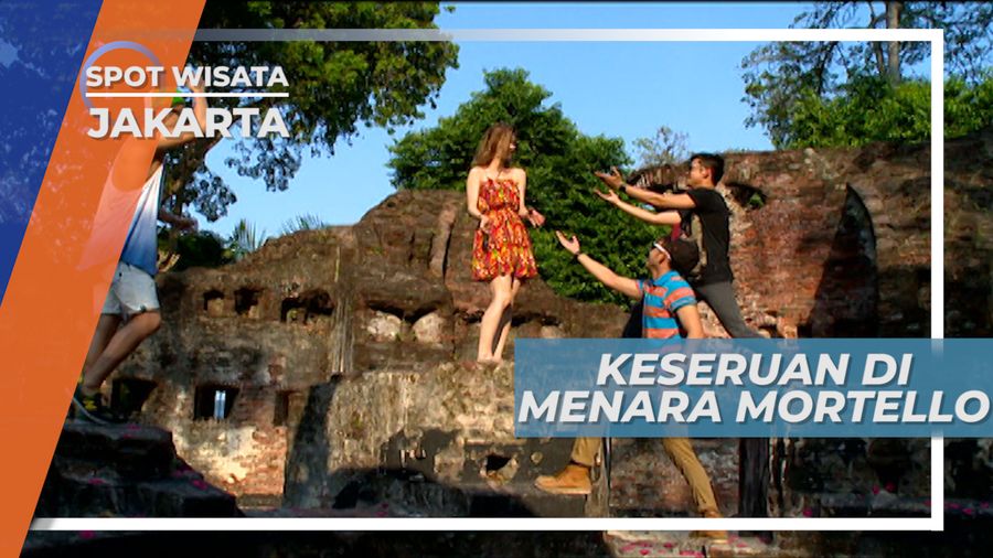 Menara Mortello, Spot Berfoto yang Tepat Bagi Pengunjung Pulau Bidadari, Kepulauan Seribu
