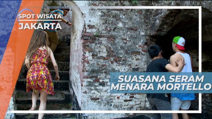 Sisi Mistrius Menara Mortello Pulau Bidadari, Kepulauan Seribu
