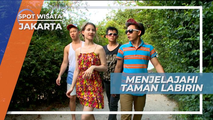 Taman Labirin Pulau Bidadari, Spot Bermain Seru Bersama Teman, Kepulauan Seribu