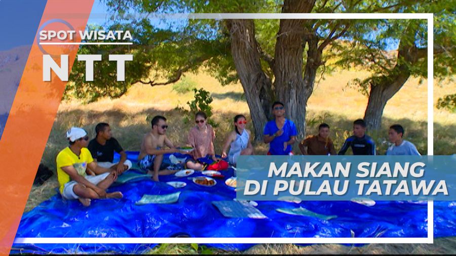 Santap Siang di Pulau Tatawa, Menatap Keindahan Alam Nusa Tenggara Timur