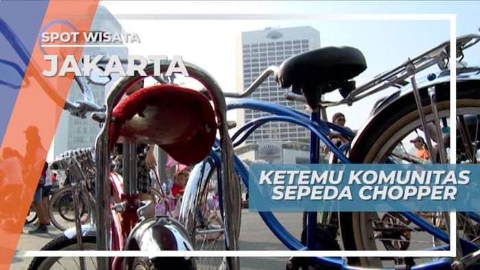 Komunitas Sepeda Chopper Jakarta, Tempat Berkumpulnya Para Penggila Sepeda Unik,
