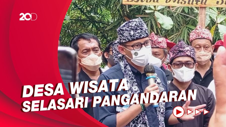 Konten Kreatif Bantu Promosi Desa Wisata, Sandiaga Benahi Jaringan Internet