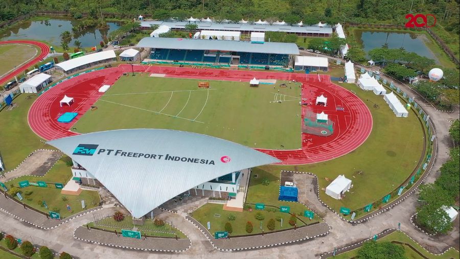 Kontribusi Freeport Dukung PON Papua Lewat Stadion Mimika Sport Complex yang Megah