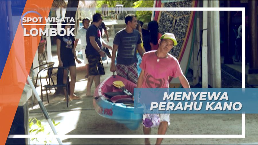 Tawar Menawar Sewa Perahu Canoe di Gili Trawangan, Lombok