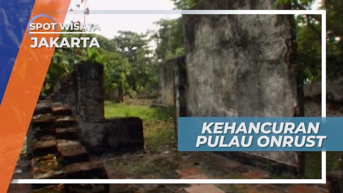 Kehancuran Pulau Onrust Karena Letusan Gunung Krakatau, Kepulauan Seribu