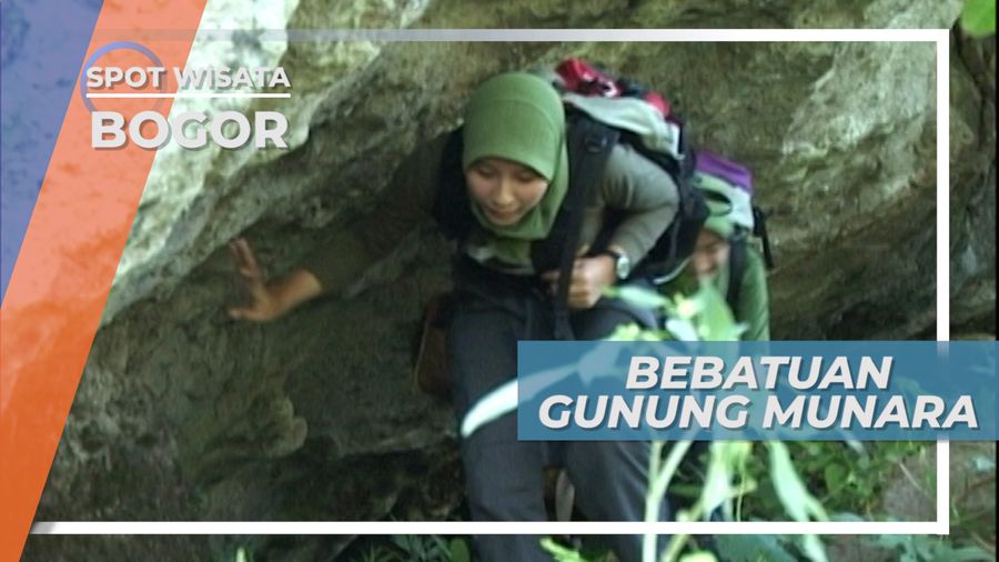Aura Misterius Gunung Munara Bogor, Penuh Bebatuan Besar dan Pohon Tua
