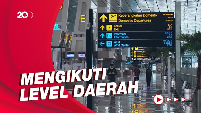 Bandara RI Kini Juga Punya Level PPKM