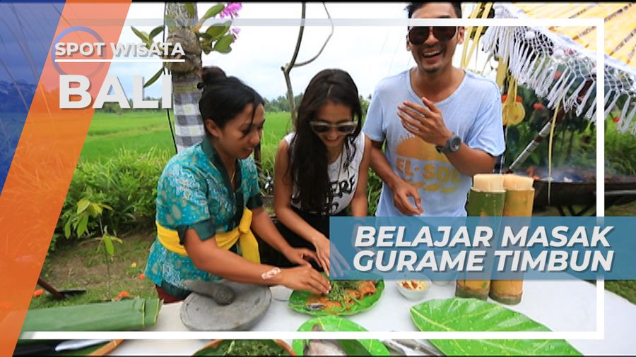 Oles-oles Bumbu, Memasak Gurame Timbun, Kuliner Khas Pulau Dewata, Bali