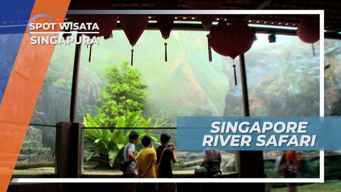 Mengunjungi Kebun Bintang Bertema Sungai, Singapura