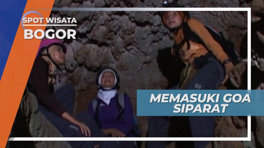 Merayapi Goa Siparat, Dinding Batu Karang yang Menawan, Bogor