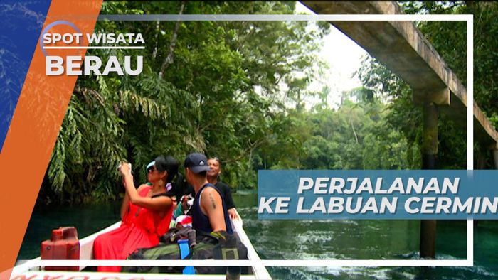 Jelajah Seru Berau, Pemandangan Menuju Labuan Cermin
