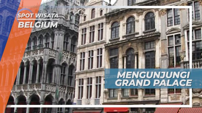 Grand Palace, Alun-alun Kota Brussel yang Dikelilingi Bangunan Bersejarah, Belgia