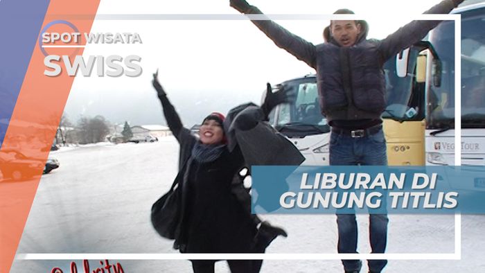 Menikmati Dinginnya Salju Abadi di Pegunungan Titlis, Swiss