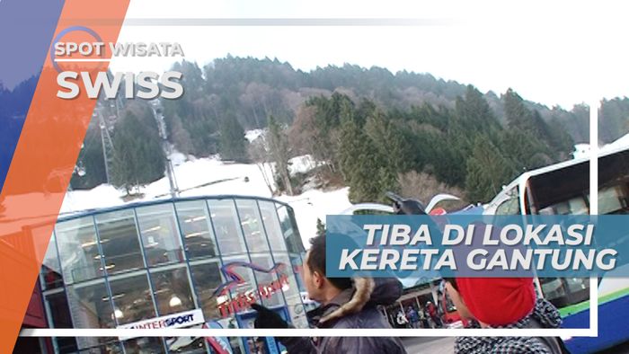 Sensasi Seru Naik Kereta Gantung Pertama di Dunia, Swiss