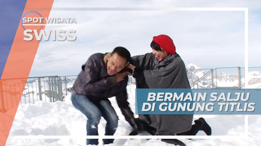 Serunya Bermain Salju Abadi Puncak Gunung Titlis, Swiss