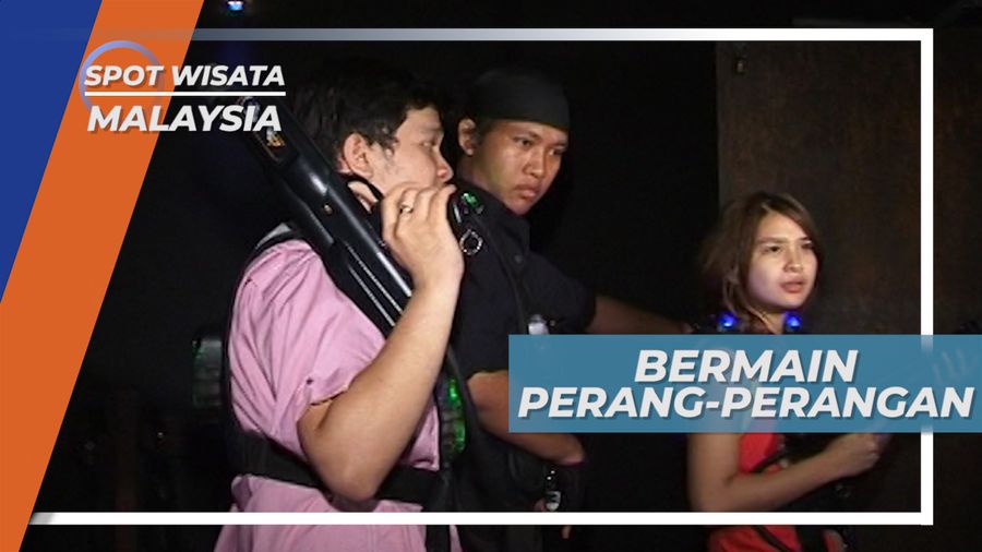 Cari Keringat dengan Main Laser Tag Sunway Lagoon, Malaysia